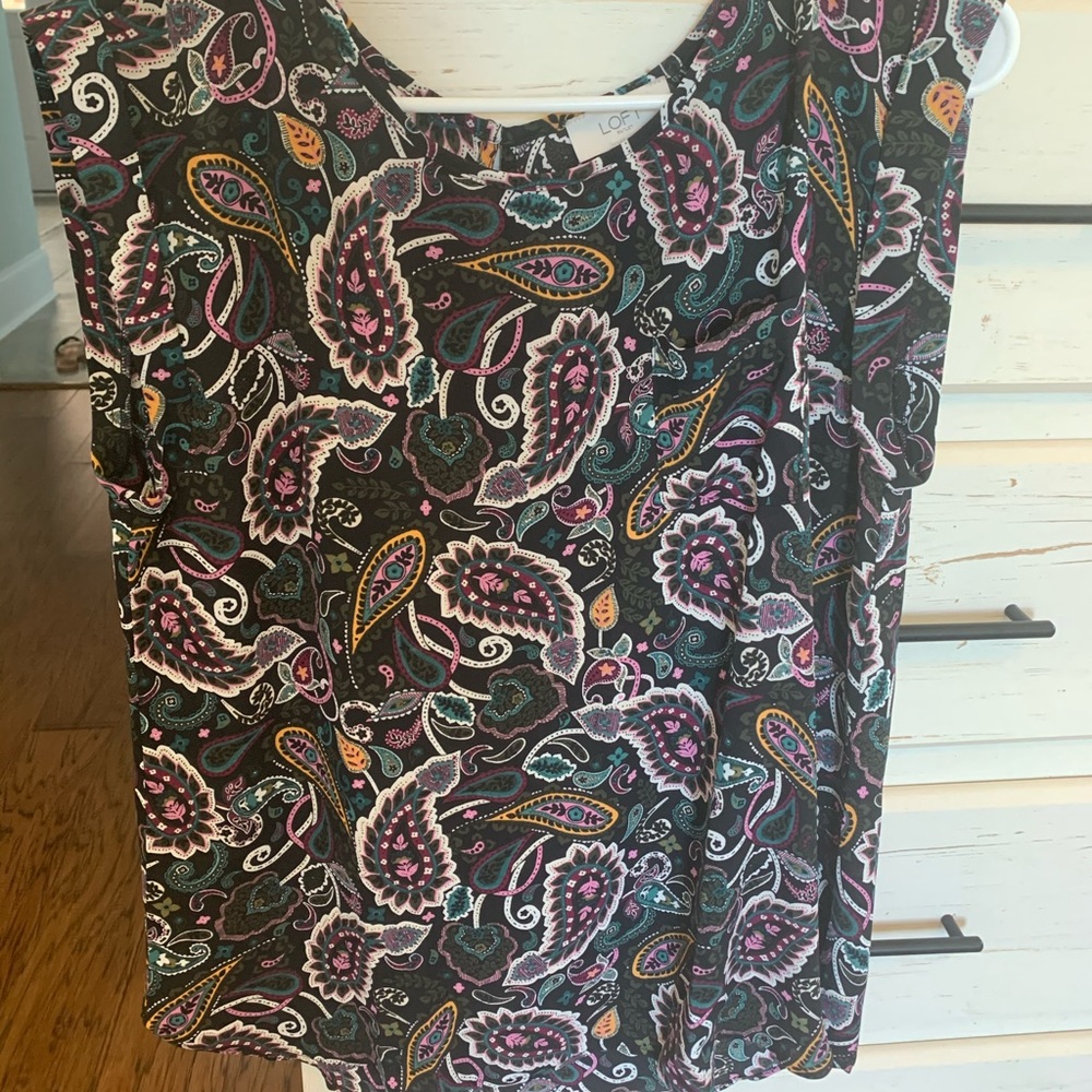 Loft Paisley Top, Medium 🍁